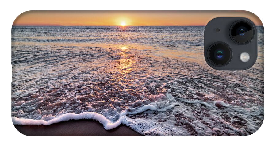 Sunset iPhone Case featuring the photograph A L O N E by Andrew Dickman