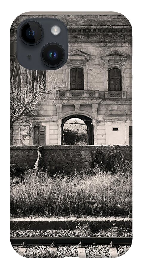 Abandoned iPhone 14 Case featuring the photograph Abandoned in Alcamo by Michael Gerbino