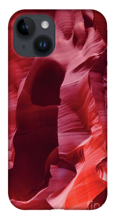 Dave Welling iPhone 14 Case featuring the photograph Abstract Sandstone Detail Lower Antelope Slot Canyon Arizona by Dave Welling