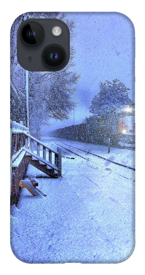 Snow Alabama iPhone Case featuring the photograph Alabama Snow by Rick Lipscomb