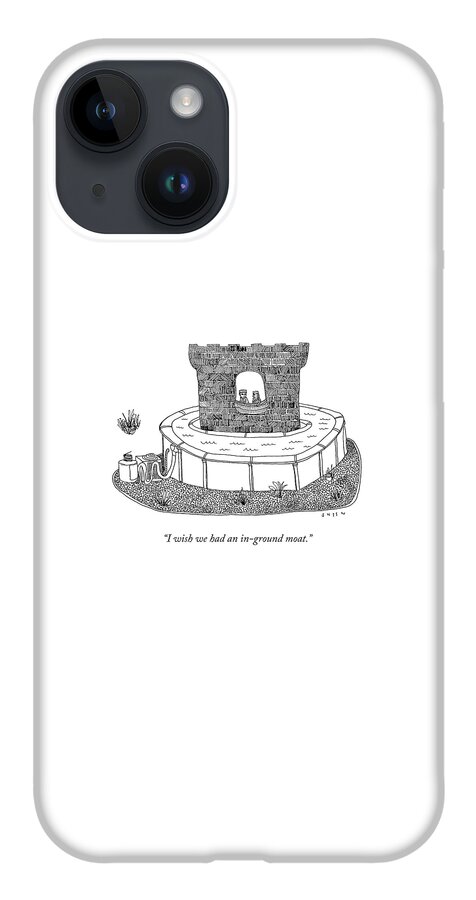 An In-ground Moat iPhone Case