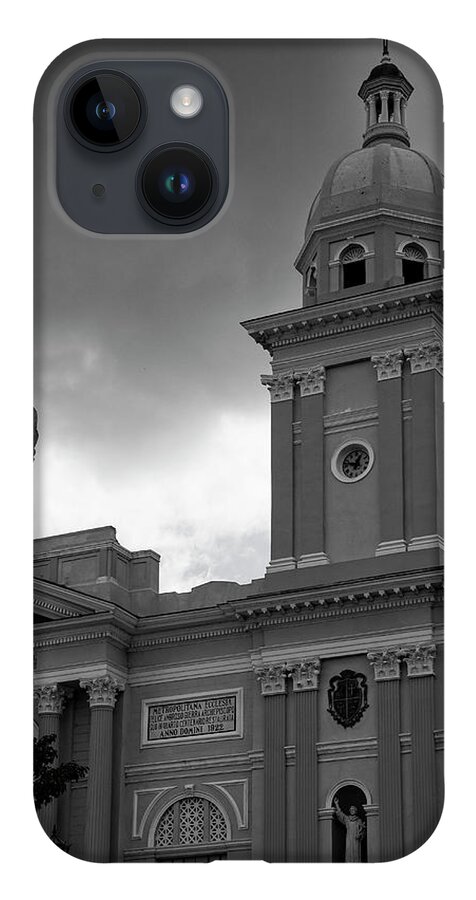 Cuba iPhone 14 Case featuring the photograph Angel Amid the Storm by M Kathleen Warren