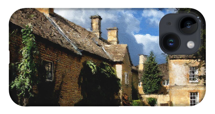 Bourton-on-the-water iPhone 14 Case featuring the photograph Another Backstreet in Bourton by Brian Watt