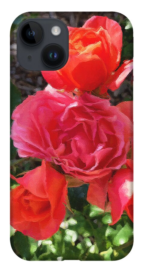 Roses iPhone 14 Case featuring the photograph April Blossoms by Brian Watt