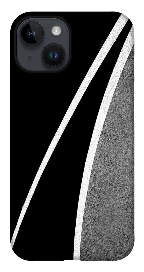 Basketball iPhone 14 Case featuring the photograph Arcs On The Basketball Court by Gary Slawsky