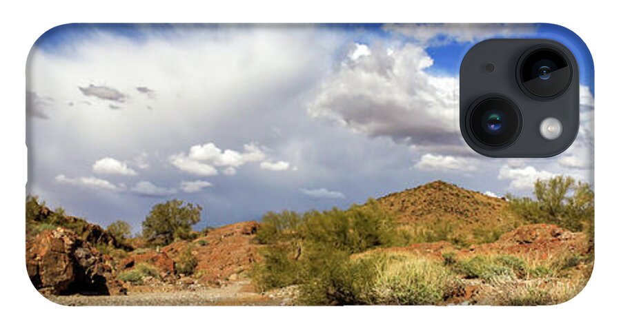 Landscape iPhone 14 Case featuring the photograph Arizona Clouds by James Eddy