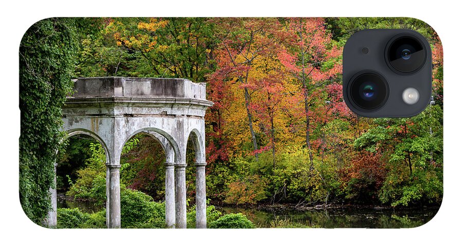 Autumn iPhone 14 Case featuring the photograph Autumn in Tibbetts Brook Park 1 by Kevin Suttlehan