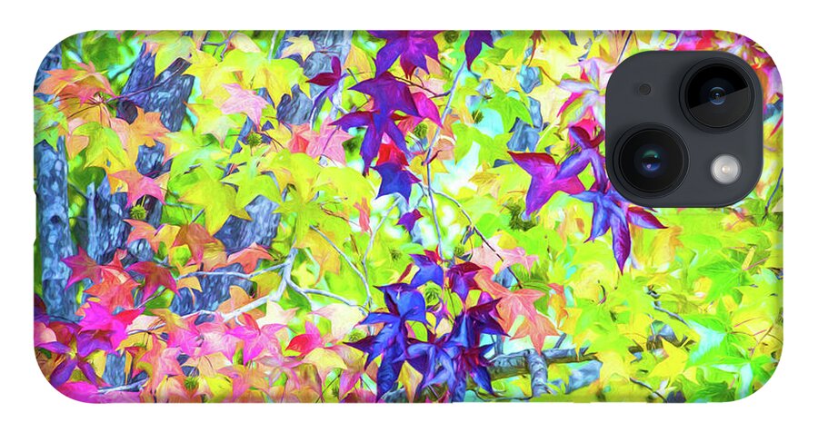 Autumn Leaves iPhone 14 Case featuring the photograph Autumn leaves by Sheila Smart Fine Art Photography