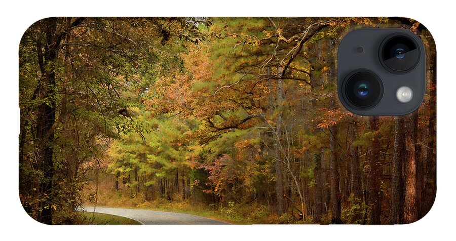 Arkansas iPhone 14 Case featuring the photograph Autumn Road by Lana Trussell