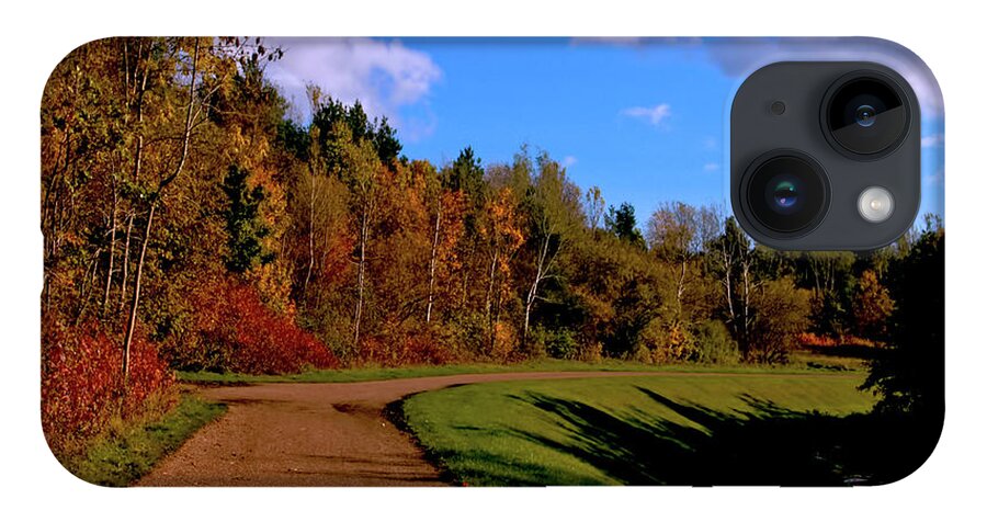 Autumn iPhone 14 Case featuring the photograph Autumn Trail by Stephen Melia