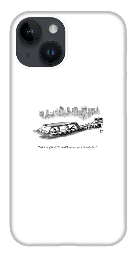 Back To The Office Sir? iPhone Case