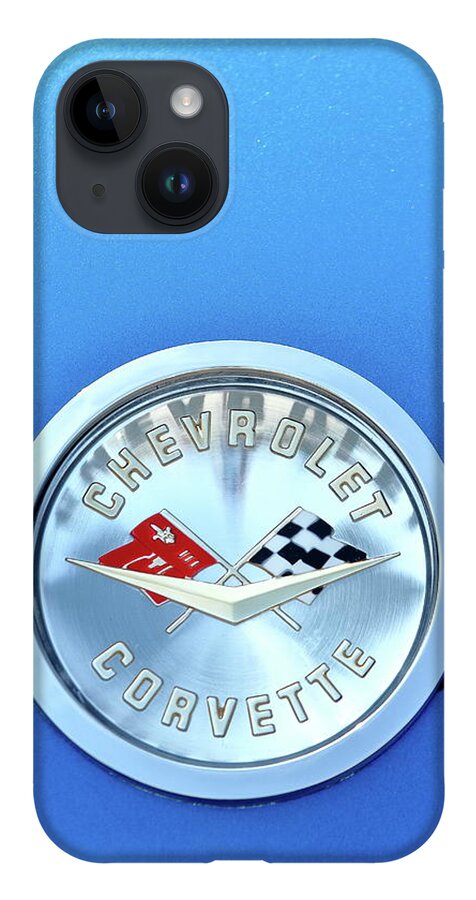 Corvette iPhone Case featuring the photograph Badge of Distinction by Lens Art Photography By Larry Trager