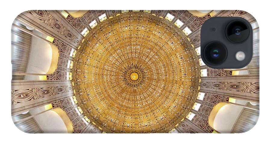 Bahai Temple Dome iPhone Case featuring the photograph Bahai Temple Dome by Patty Colabuono