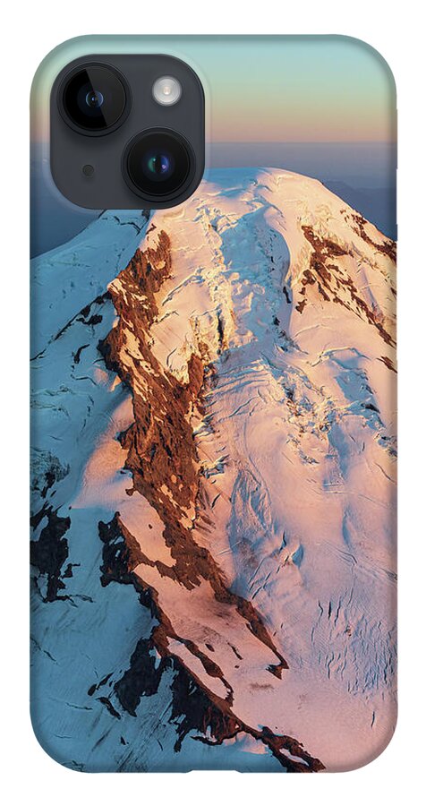 Mount Baker iPhone 14 Case featuring the photograph Baker Summit by Michael Rauwolf