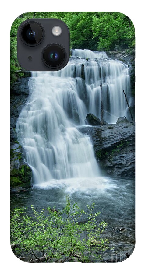 Cherokee National Forest iPhone 14 Case featuring the photograph Bald River Falls 41 by Phil Perkins