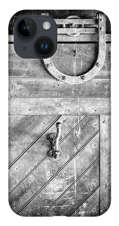 iPhone 14 Case featuring the photograph Barn Door by Steve Stanger