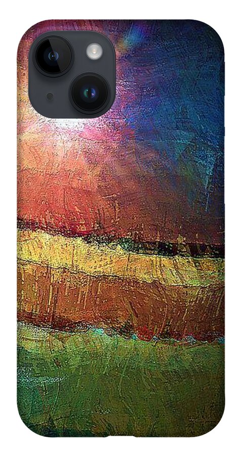 Lighthouse iPhone 14 Case featuring the digital art Beacon of Hope by David Manlove