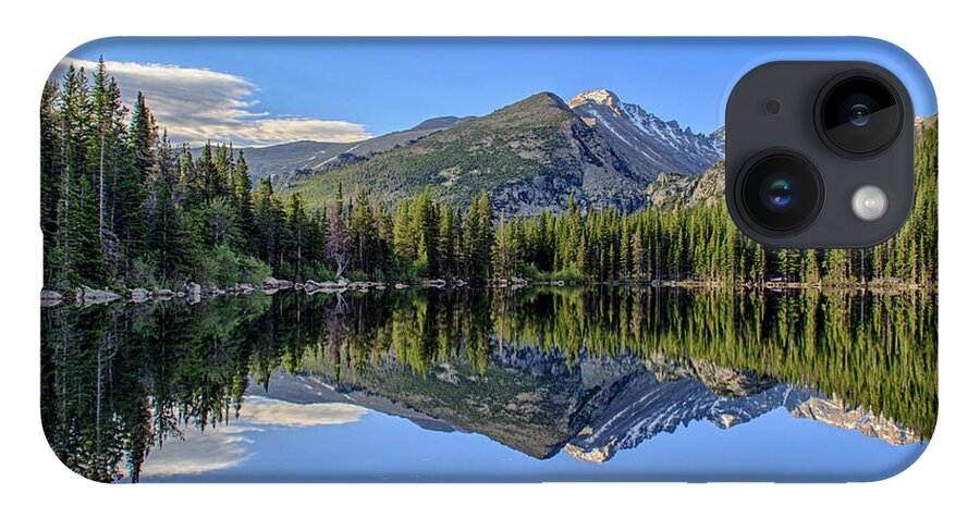 Colorado iPhone 14 Case featuring the photograph Bear Lake Reflection by Jennifer Ludlum