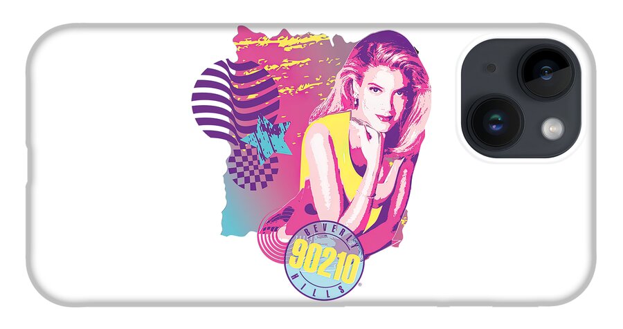 Real Housewives iPhone 14 Case featuring the digital art Beverly Girls 90210 by Yudhita Widhanti