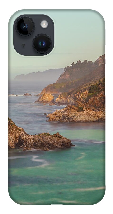 Landscape iPhone Case featuring the photograph Big Sur Sunrise vertical by Jonathan Nguyen