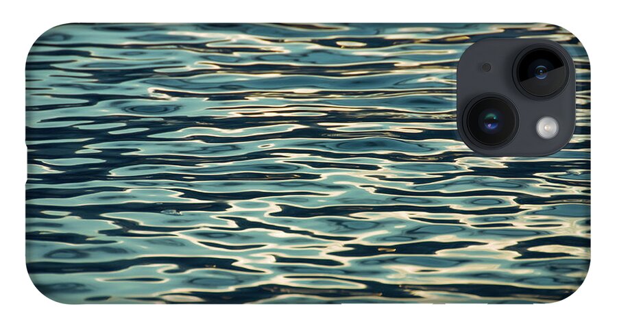 Abstract Water iPhone 14 Case featuring the photograph Blue Ocean by Naomi Maya