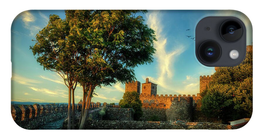 Portugal iPhone Case featuring the photograph Brarganza Castle by Micah Offman