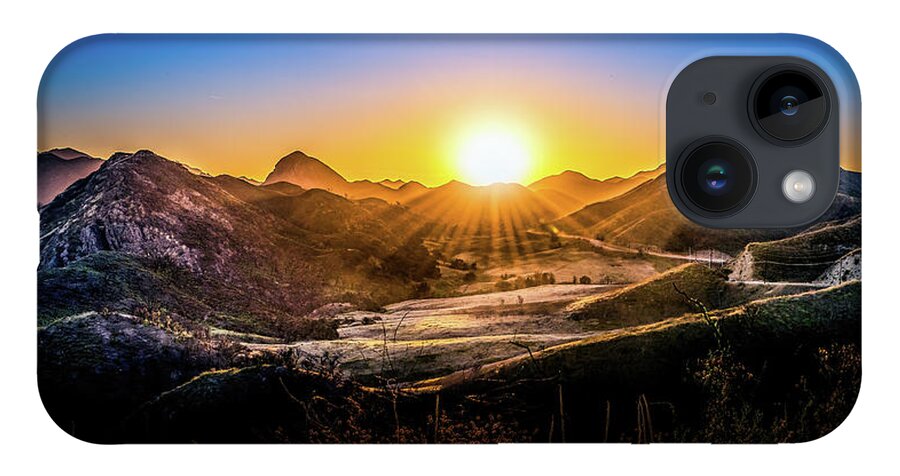 California iPhone 14 Case featuring the photograph Calabasas Sunset by Dee Potter