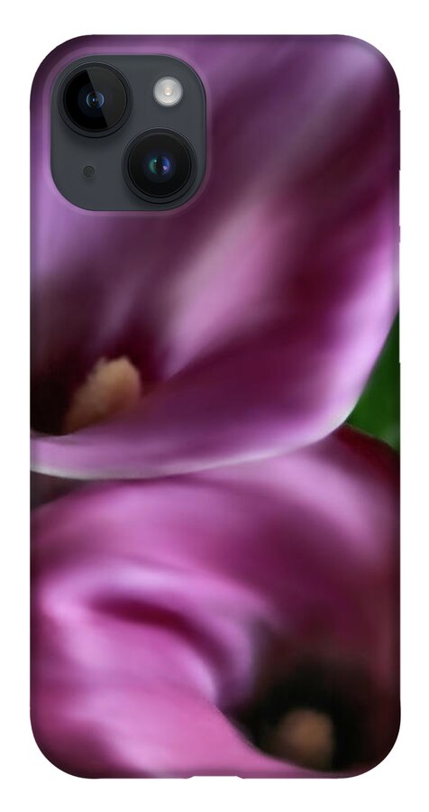 Calla Lilies iPhone 14 Case featuring the photograph Calla Lilies by Sally Bauer