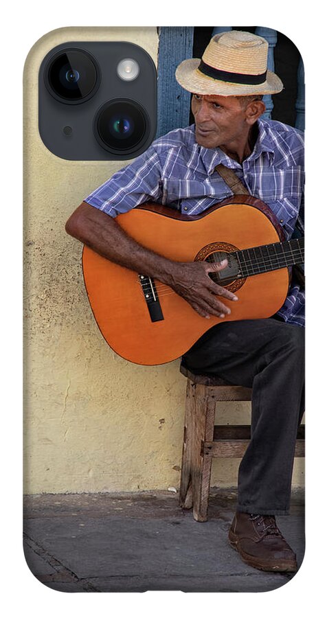Cuba iPhone Case featuring the photograph Can I Play for You by M Kathleen Warren