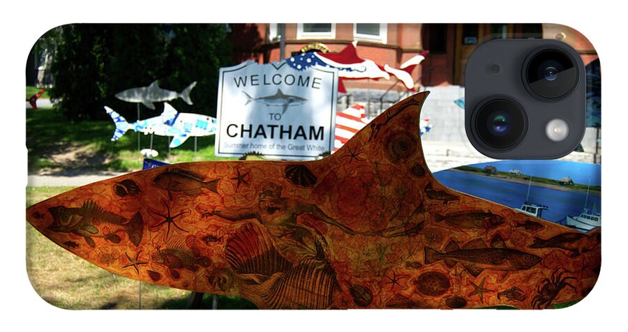 Cape Cod iPhone 14 Case featuring the photograph Cape Cod Welcome to Chatham by Flinn Hackett