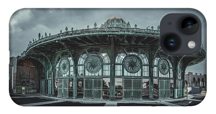 Nj Shore Photography iPhone 14 Case featuring the photograph Carousel Building - Asbury Park by Steve Stanger