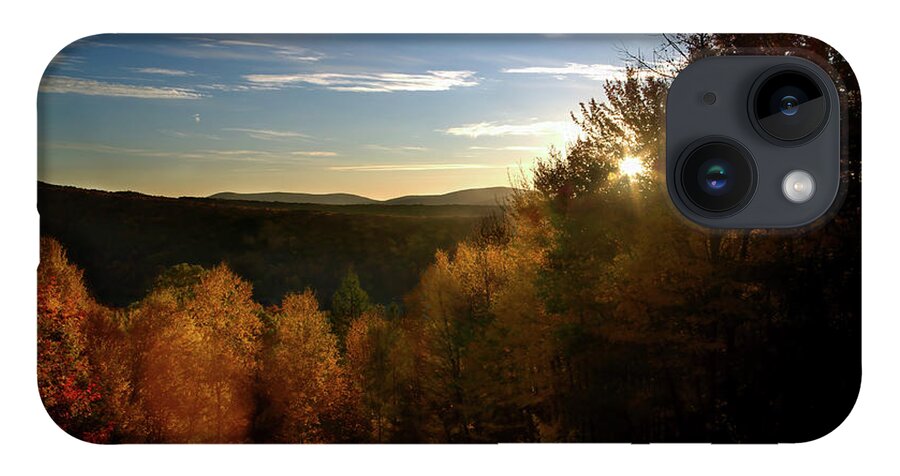 Sunrise iPhone 14 Case featuring the photograph Catskill Sunrise by Flinn Hackett