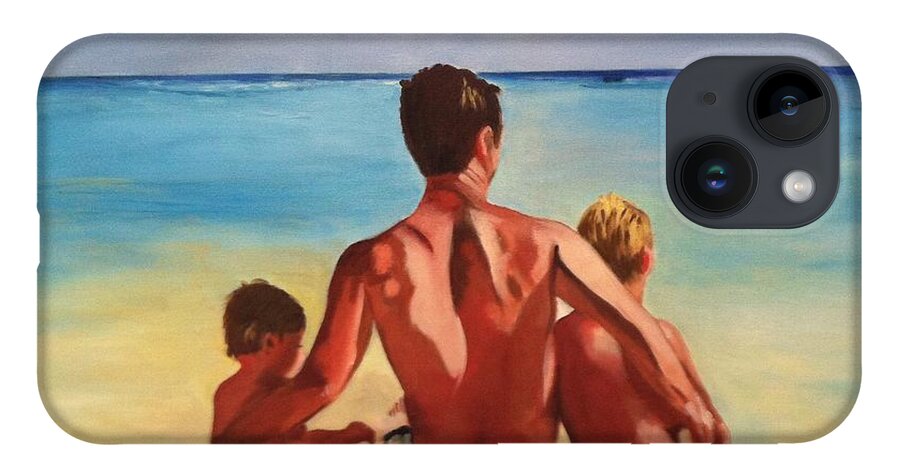 Sun iPhone Case featuring the painting Cayman Holiday by Juliette Becker