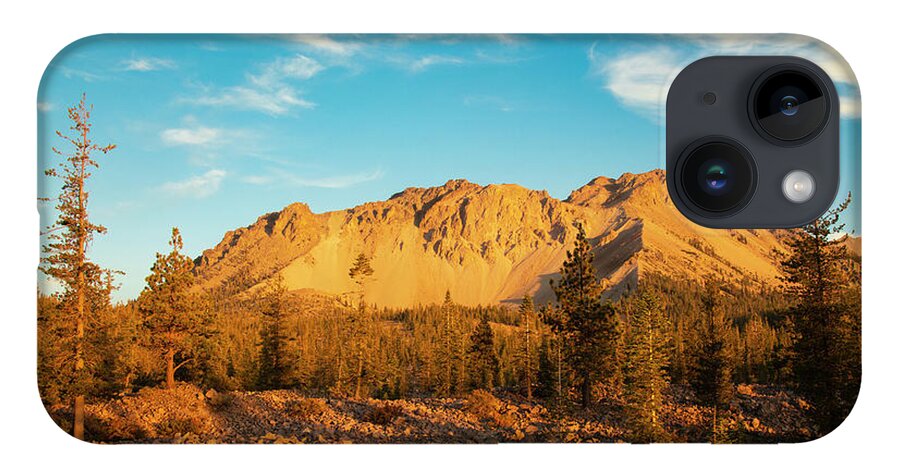 Chaos Crags iPhone 14 Case featuring the photograph Chaos Crags in Golden Light by Mike Lee