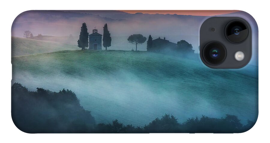Italy iPhone 14 Case featuring the photograph Church On the Hill by Evgeni Dinev