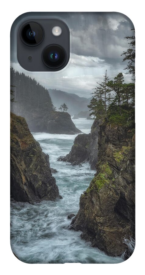 Oregon iPhone 14 Case featuring the photograph Coastal Rains by Darren White
