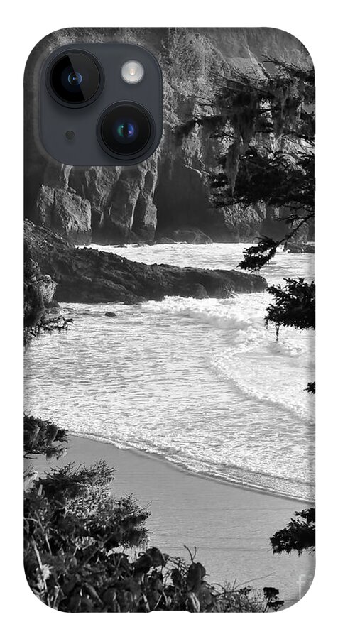 Bluffs iPhone 14 Case featuring the digital art Coastal Surf by Kirt Tisdale