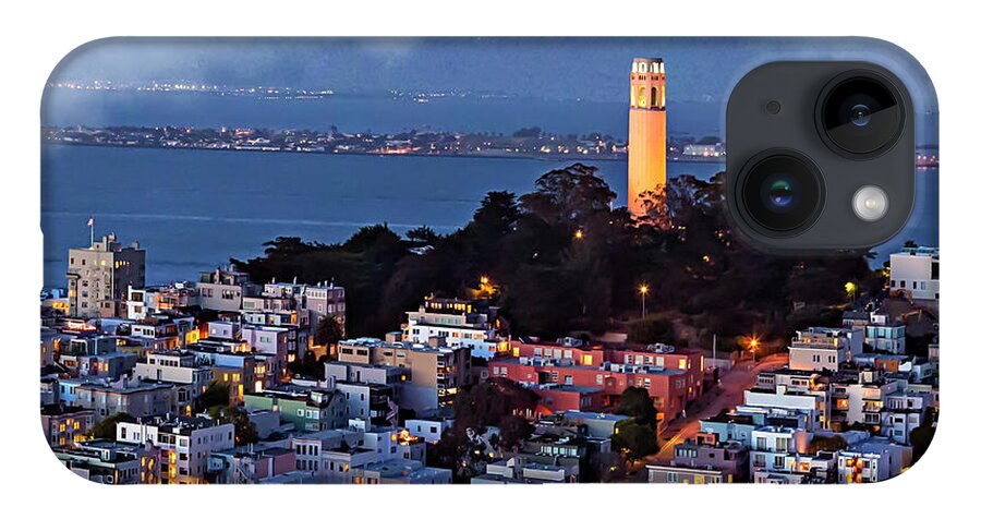 Gary Johnson iPhone Case featuring the photograph Coit Tower by Gary Johnson
