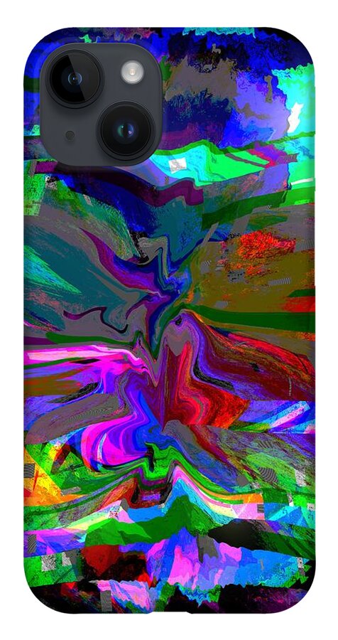 Art iPhone Case featuring the digital art Collapse by Michelle Hoffmann