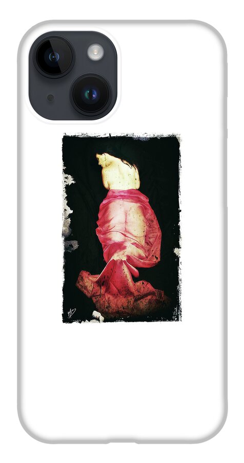 Contemporary iPhone 14 Case featuring the digital art Corinne 2 by Mark Baranowski