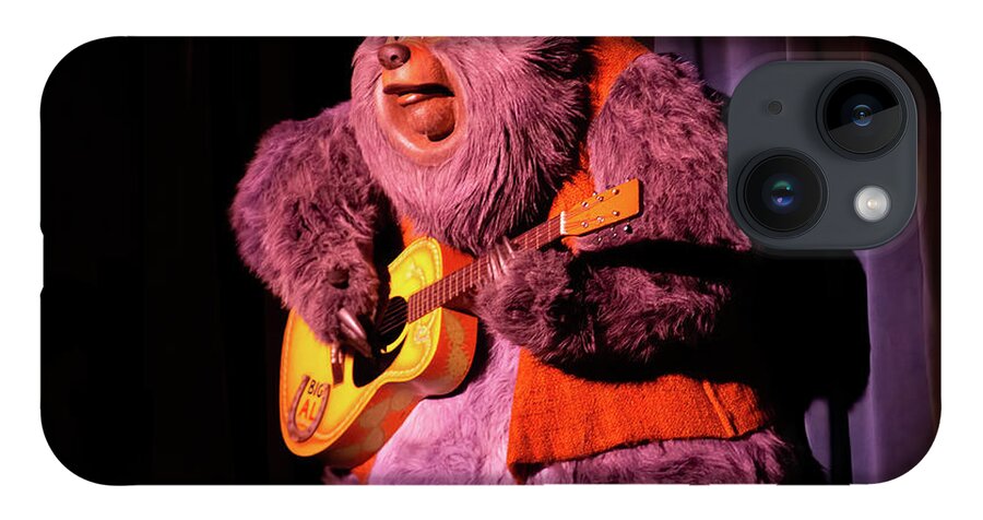 Country Bear Jamboree iPhone 14 Case featuring the photograph Country Bear Jamboree - Big Al by Mark Andrew Thomas