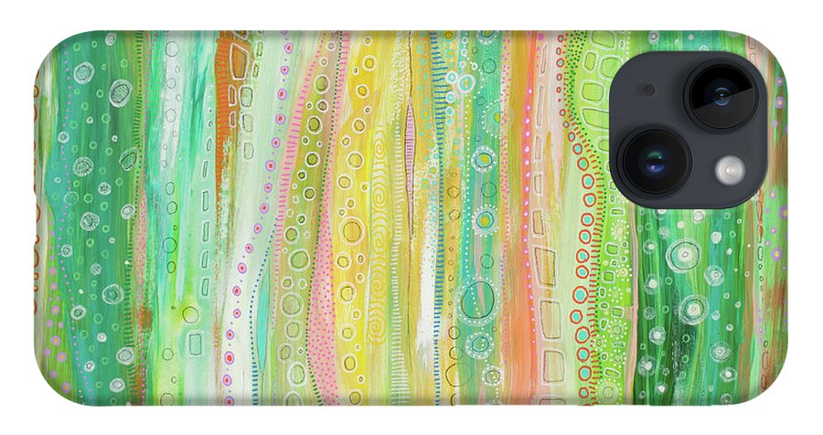 Cultivate iPhone 14 Case featuring the painting Cultivate Stillness by Tanielle Childers