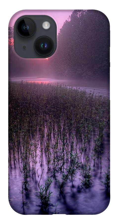 2012 iPhone 14 Case featuring the photograph Dawn Mist by Robert Charity