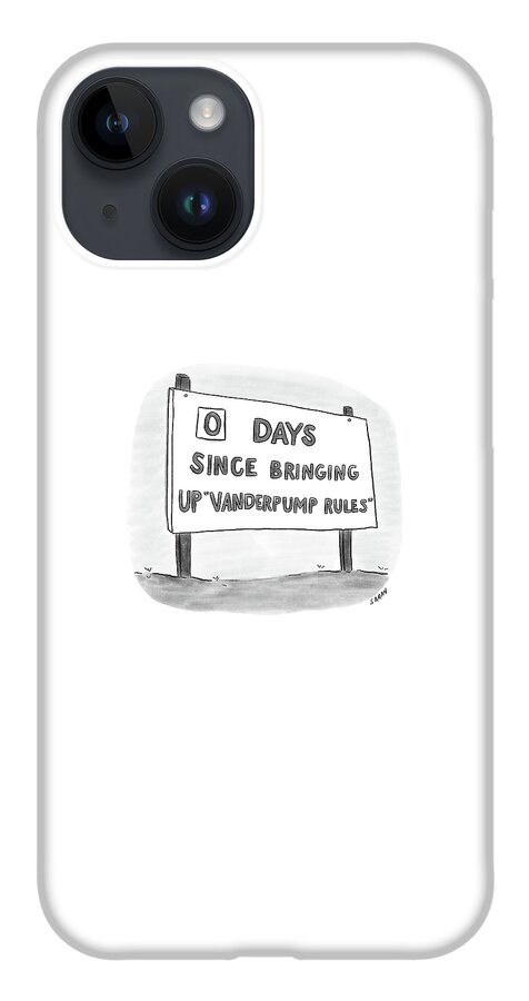 Days Since Bringing Up Vanderpump Rules iPhone 14 Case