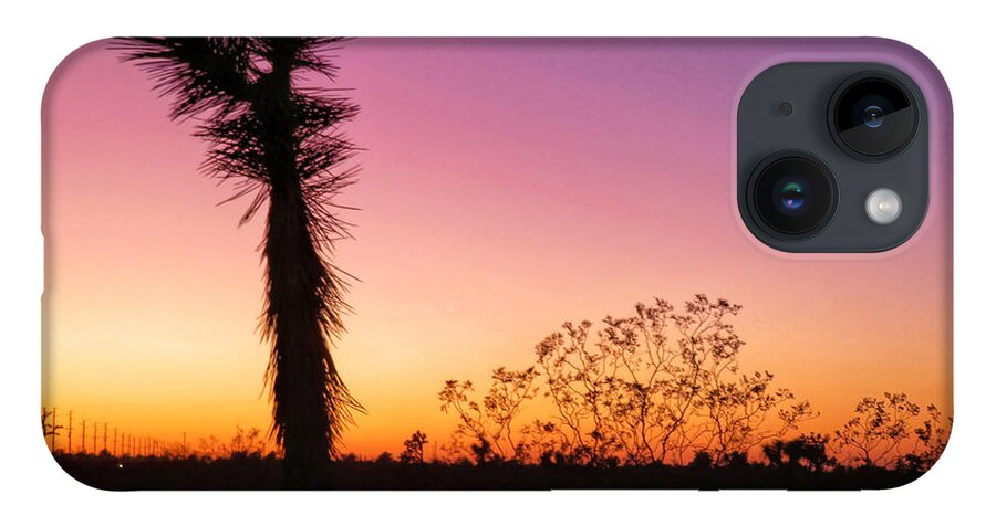 Desert iPhone 14 Case featuring the photograph Desert Sunset by David Zumsteg