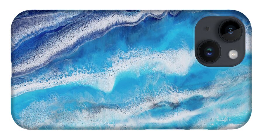 Beach iPhone Case featuring the painting Diamond Beach by Tamara Nelson