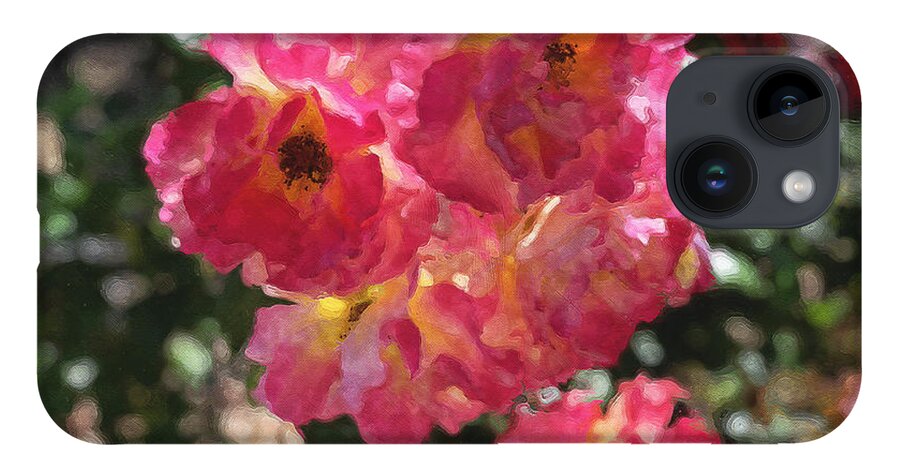 Roses iPhone 14 Case featuring the photograph Disney Roses Five by Brian Watt