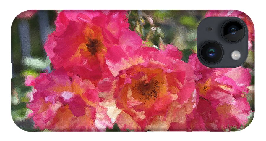 Roses iPhone 14 Case featuring the photograph Disney Roses Two by Brian Watt