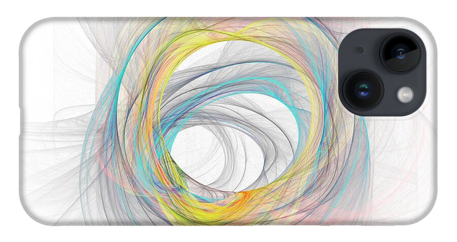 Rick Drent iPhone Case featuring the digital art Drawn In by Rick Drent