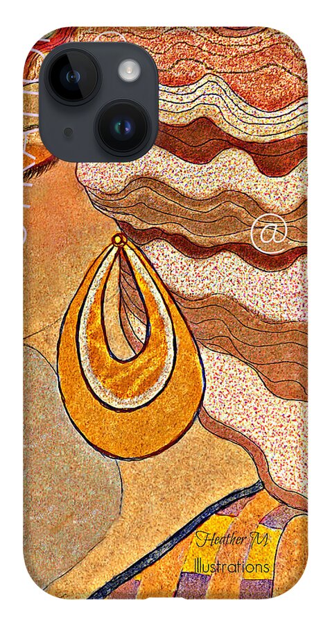 Woman iPhone 14 Case featuring the mixed media Dream2 by Heather M Photography